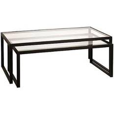 Hudson & Canal Rocco 2-Piece Coffee Table