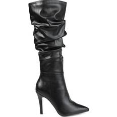 Journee Collection Sarie Medium Calf - Black