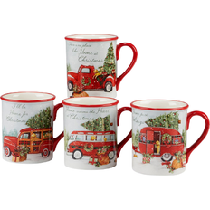 Certified International Home for Christmas Mug 53.232cl 4pcs