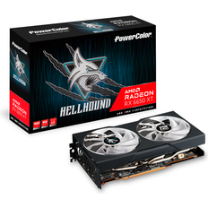 Radeon RX 6650 XT Graphics Cards Powercolor Hellhound Radeon RX 6650 XT D6-3DHL OC HDMI 3 x DP 8GB