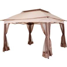 OutSunny Alfresco Heavy Duty Pop up Gazebo 3.25x3.25 m