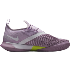 Nike Purple Racket Sport Shoes Nike Court React Vapor NXT W - Doll/White/Volt/Amethyst Wave