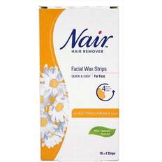 Nair Camomile Facial Wax Strips 12-pack