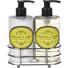 Naturally European Hand Care Ginger & Lime Caddy Set 300ml 2-pack