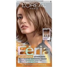 L'Oréal Paris Feria Permanent Haircolour Gel, Cooler/Hi-Lift Cool Brown B61 False