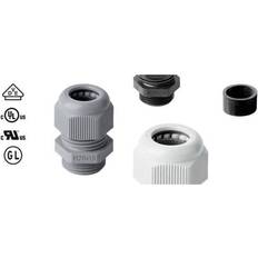 JACOB 50.625 PA7035 Cable gland with strain relief M25 Polyamide Grey-white (RAL 7035) 1 pc(s)