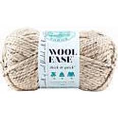 Lion Brand Wool-Ease Thick-and-Quick Yarn Oatmeal