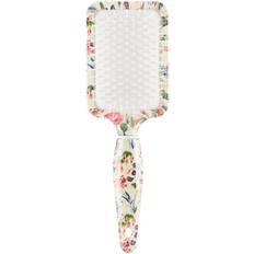 The Vintage Cosmetic Company Rectangular Paddle Hair Brush Floral