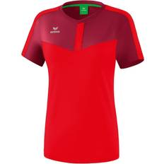 Erima Squad T-shirt Women - Bordeaux/Red