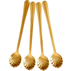 Rice Seashell Latte Spoon 4pcs