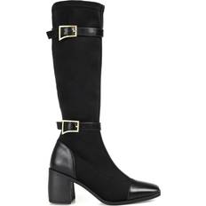 Journee Collection Gaibree Extra Wide Calf - Black