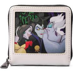 Loungefly Disney Villains Club Polaroid Zip Wallet - White