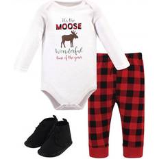 Hudson Bodysuit, Pant and Shoe Set 3-Piece - Moose Wonderful Time (11156749)