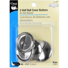 Dritz 2 Half Ball Cover Buttons Size 60