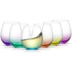 Joyjolt Hue Wine Glass 44.36cl 6pcs
