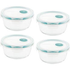 Lock & Lock Purely Better Vented Food Container 4pcs 0.65L