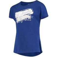 Outerstuff Girl's Los Angeles Dodgers Brush Stroke Dolman T-shirt - Royal