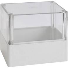 Bopla 02246100 Euromas Polycarbonate Enclosure W/clear Lid Painted 160 X 120 X 140Mm, Ral7035 Light Grey