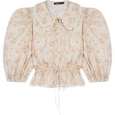 Maje Citi Blouse - Pink Flower