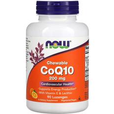 Now Foods Chewable CoQ10 200mg 90 pcs