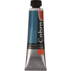 Cobra Water Mixable Oil Color Phthalo Turquoise Blue, 40 ml tube