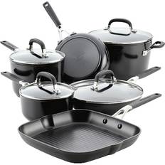 KitchenAid Hard Anodized Cookware Set with lid 10 Parts