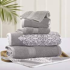 Modern Threads Artesia Towel Grey (137.16x68.58cm)
