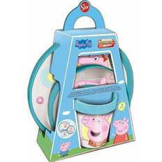 Peppa Pig Kitchen Toys Peppa Pig Kids Three-Piece Dinner Set