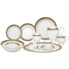 Lorren Home Trends Lorenzo Import Iris Dinner Set 57pcs