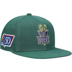 Mitchell & Ness Milwaukee Bucks 50th Anniversary Snapback Hat Men - Green