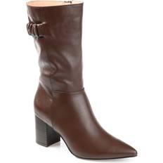 Journee Collection Wilo Medium Calf - Brown