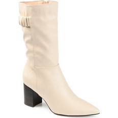 Journee Collection Wilo Medium Calf - Bone