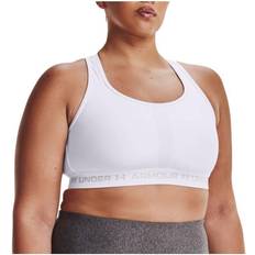 Under Armour Mid Crossback Sports Bra Women - White