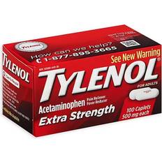 Tylenol Extra Strength 500mg 100pcs Caplet