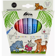 Manuscript Lionheart Washable Marker Pens, Pack of 10