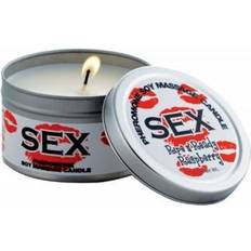 Ripe-N-Ready Pheromone Soy Massage Candle 4 Oz Raspberry