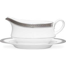 Silver Sauce Boats Noritake Crestwood Platinum Sauce Boat 0.473L