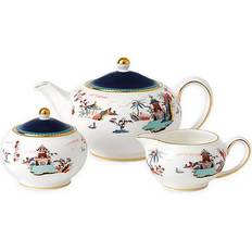 Wedgwood Wonderlust Blue Pagoda Teapot 3pcs