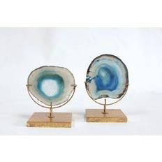 3R Studios Agate on Stand Decorative Item