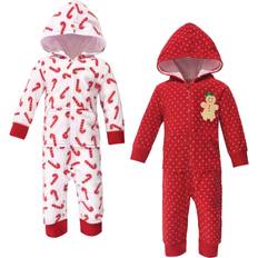 Hudson Baby Fleece Coveralls & Union Suits 2-pack Sugar Spice (11156658)