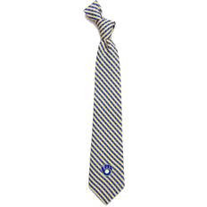 Eagles Wings Gingham Tie - Milwaukee Brewers