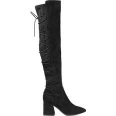 Journee Collection Valorie Wide Calf - Black