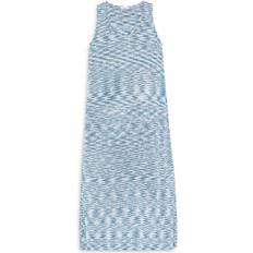 Lafayette 148 New York Knit Maxi Dress - Harbor Blue