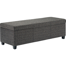 Simpli Home Avalon Storage Bench 45.7x40.6cm