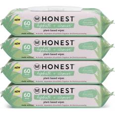 The Honest Company Hydrate + Cleanse 60x4 packs, 240 Wipes