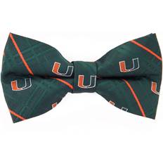 Eagles Wings Oxford Bow Tie - Miami Hurricanes