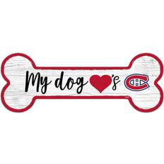 Fan Creations Montreal Canadiens Team Dog Bone Sign