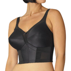 Carnival 710 Full Figure 3/4 Longline Bra - Black