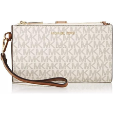 Michael Kors Adele Jet Set Logo Smartphone Wallet - Vanilla