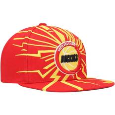 Mitchell & Ness Houston Rockets Hardwood Classics Earthquake Snapback Hat Men - Red